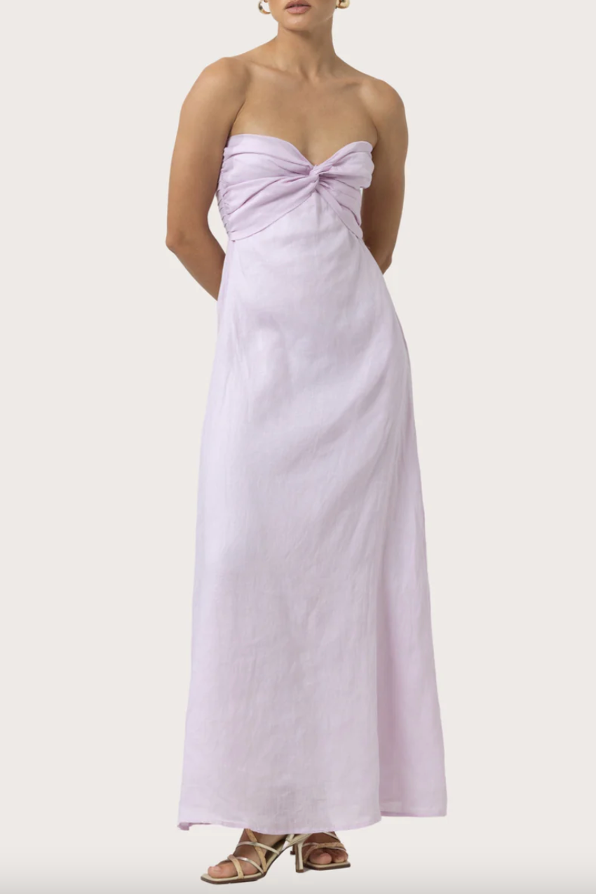 Melody Linen Maxi Dress