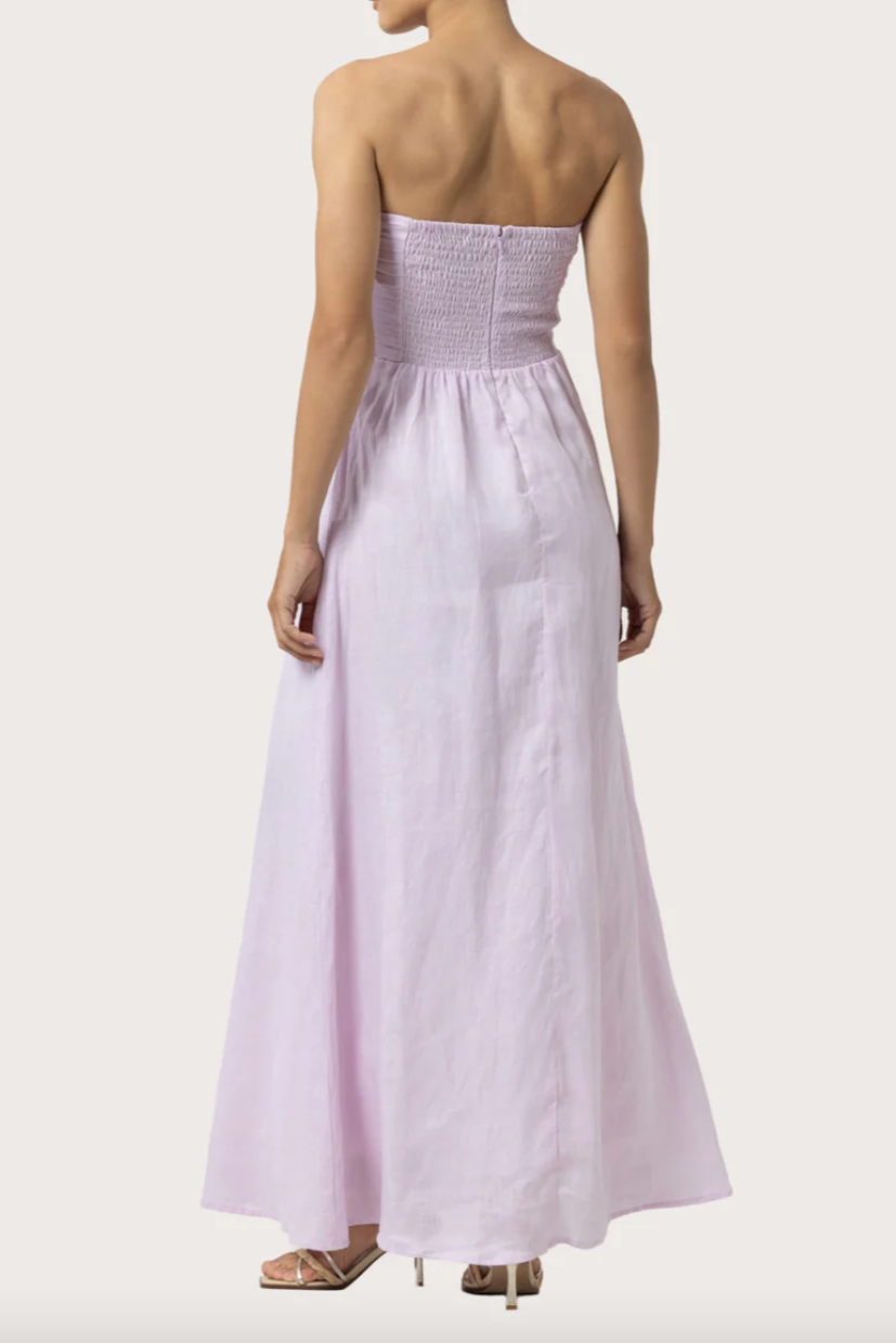 Melody Linen Maxi Dress