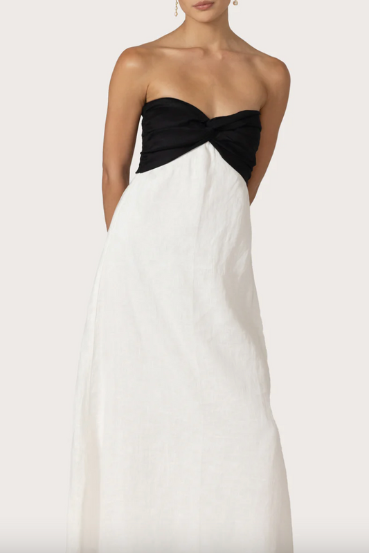 Melody Linen Maxi Dress