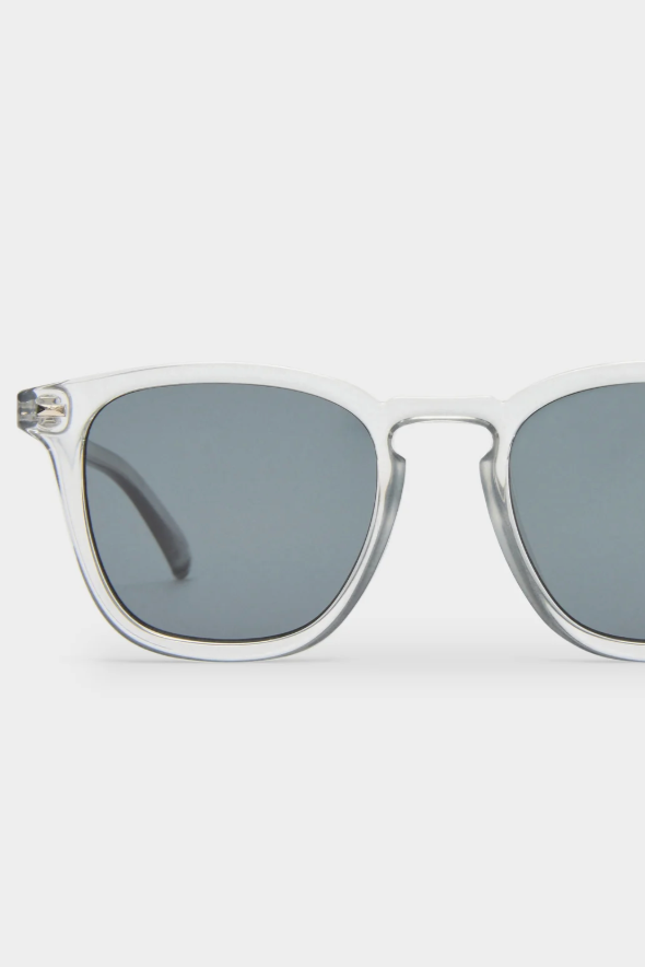 Le Specs No Biggie Sunglasses - Black / Smoke Mono