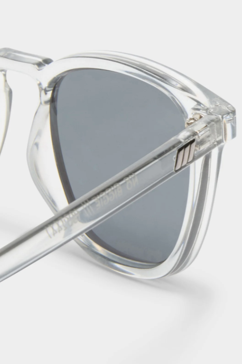 Le Specs No Biggie Sunglasses - Black / Smoke Mono