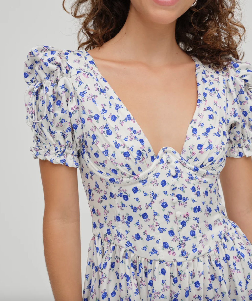 Paulina Puff Sleeve Dress