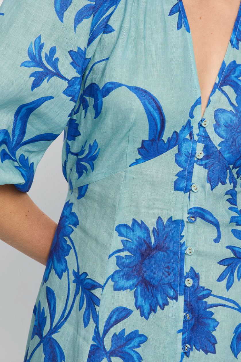 Juniper Maxi Dress - Cobalt Blue / Green | Salt Nantucket XS / Cobalt Blue Green Juniper Maxi Dress - Cobalt Blue / Green | Salt Nantucket XS / Cobalt Blue Green