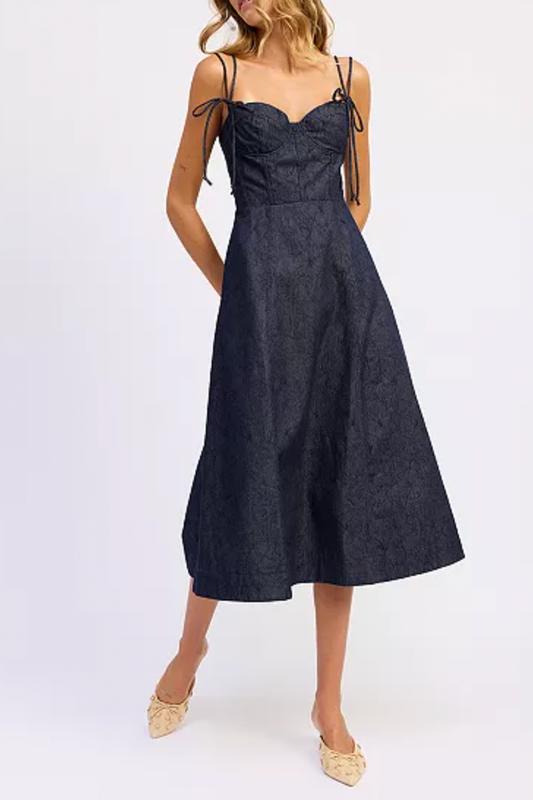 Darby Bustier Midi Dress