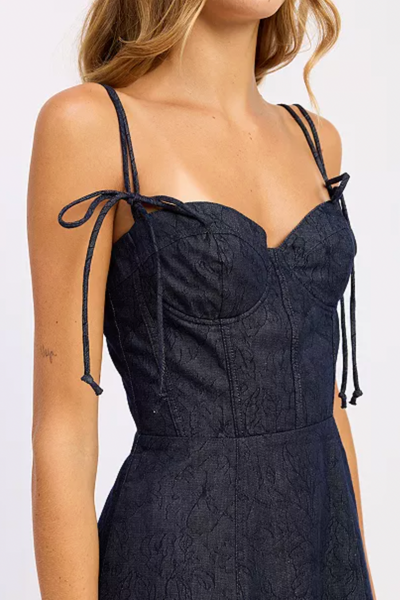 Darby Bustier Midi Dress