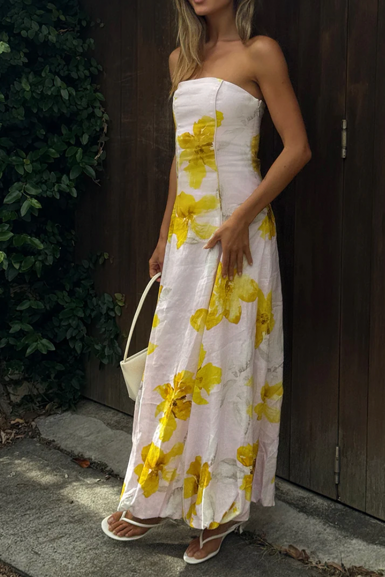 Francine Strapless Maxi Dress