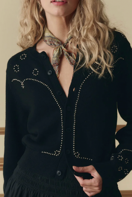 The Studded Cardigan