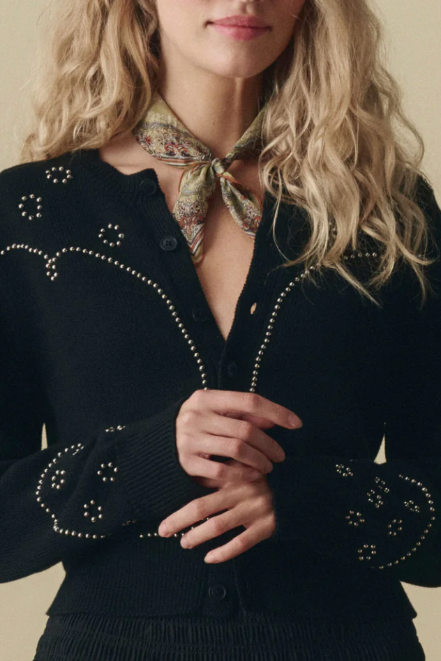 The Studded Cardigan