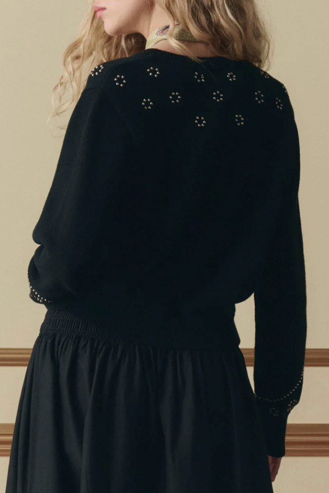 The Studded Cardigan