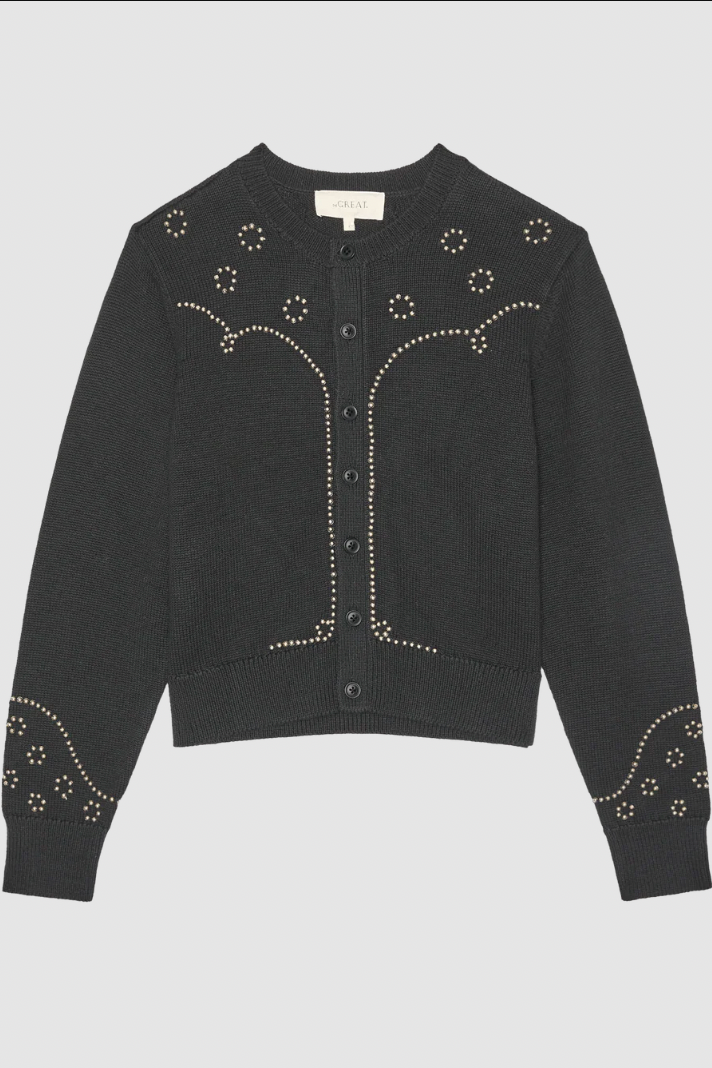 The Studded Cardigan