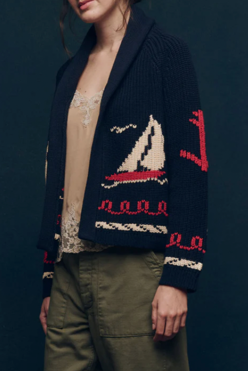 The Sailboat Cardigan
