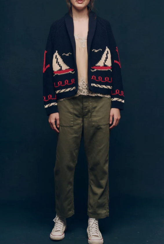 The Sailboat Cardigan