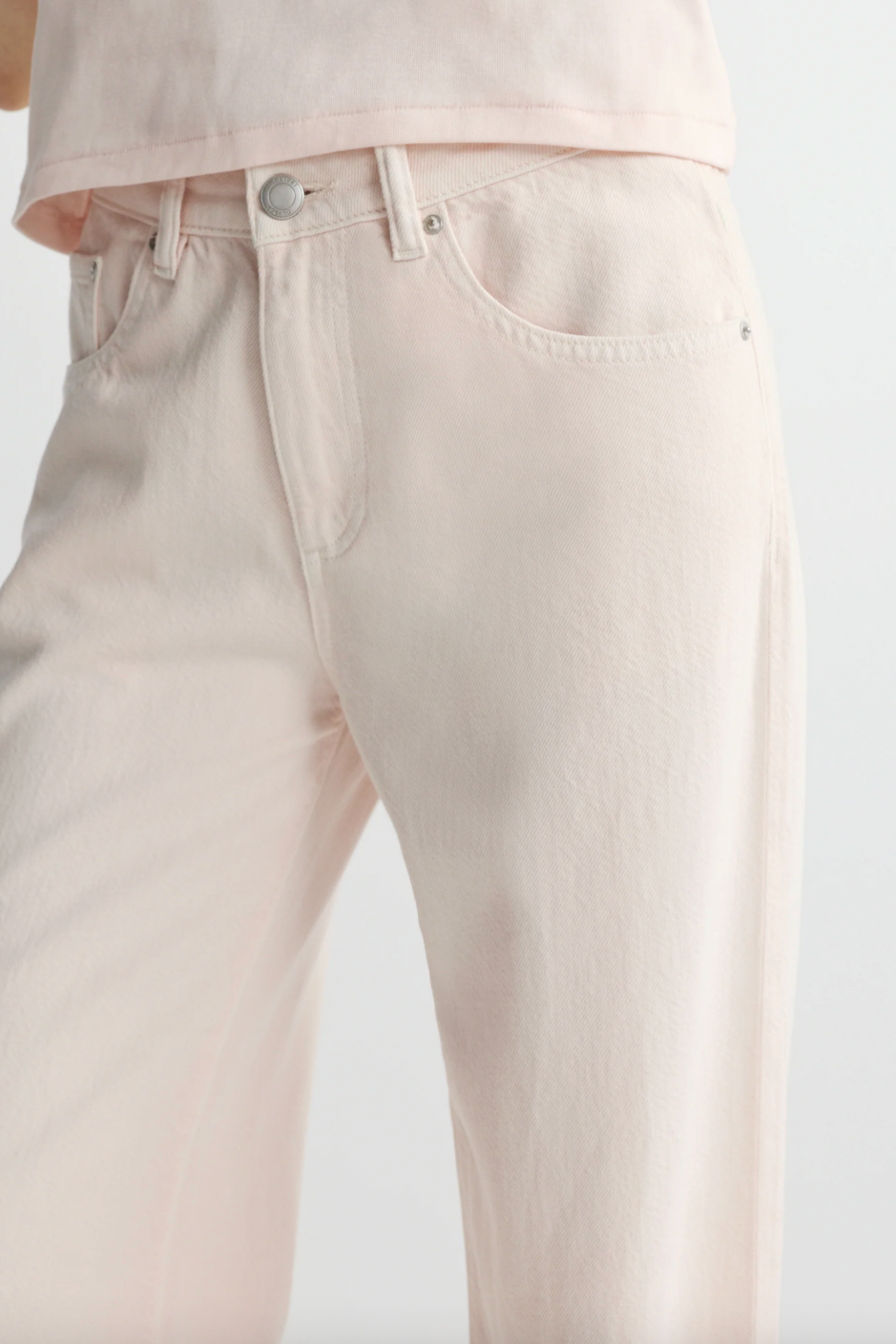 Alex Baggy Wide Leg Mid Rise 32" Jeans
