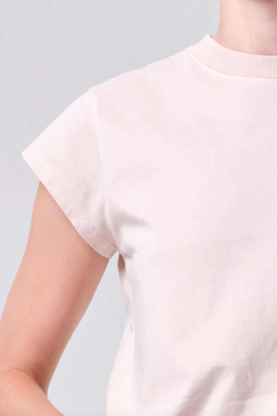 Long Line Bryce Cap Sleeve Tee