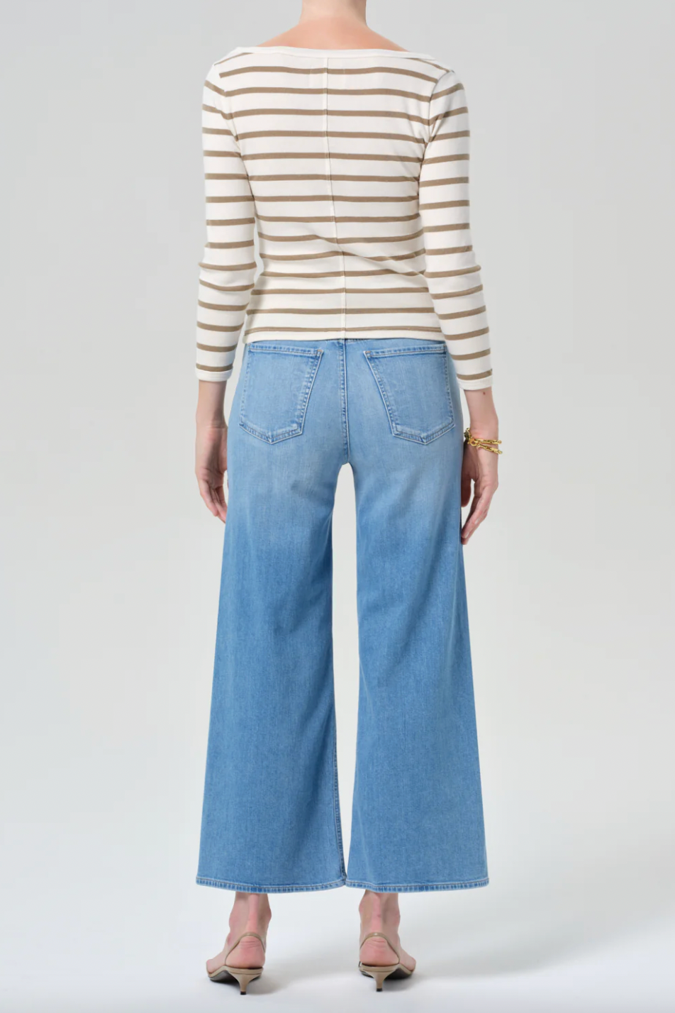 Lyra Wide Leg Crop Clean