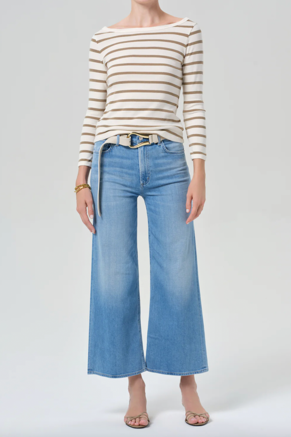 Lyra Wide Leg Crop Clean
