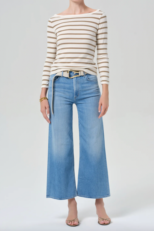 Lyra Wide Leg Crop Clean