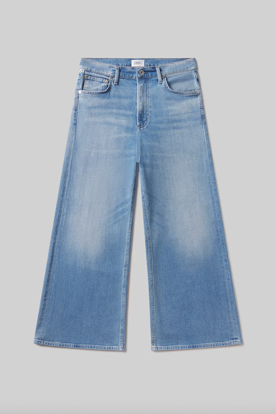 Lyra Wide Leg Crop Clean