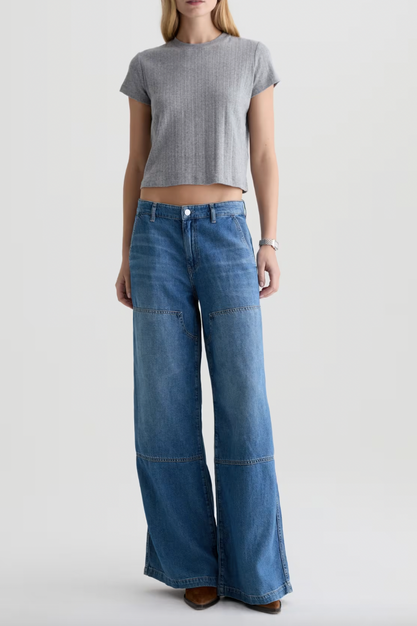 Stella Jean Linen Low Slung Palazzo
