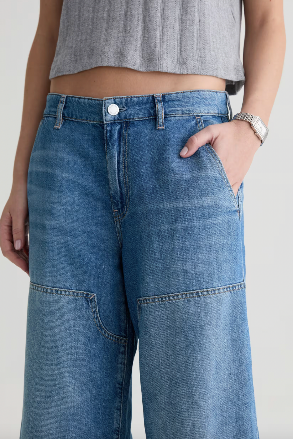 Stella Jean Linen Low Slung Palazzo