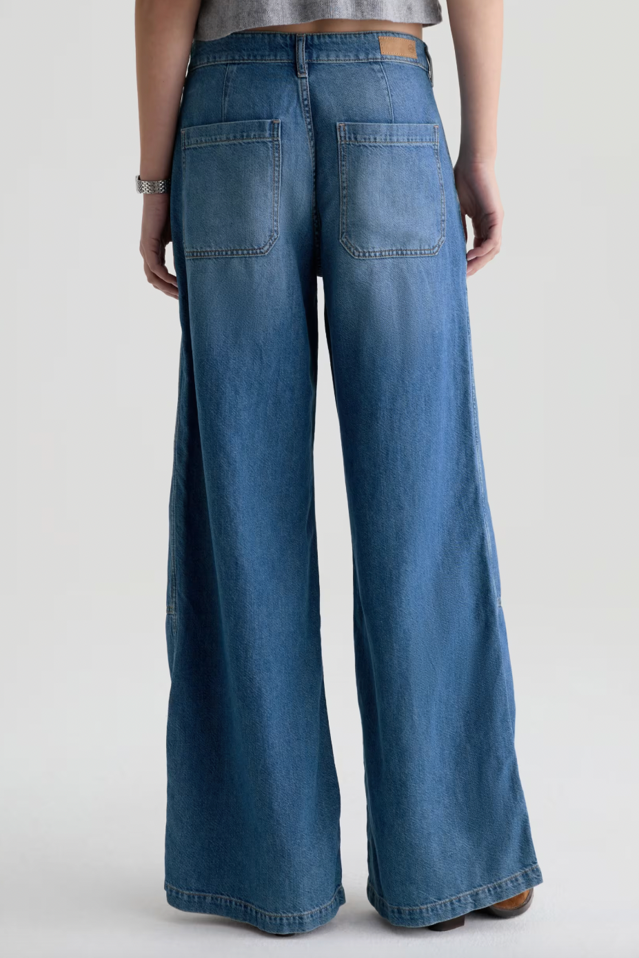 Stella Jean Linen Low Slung Palazzo