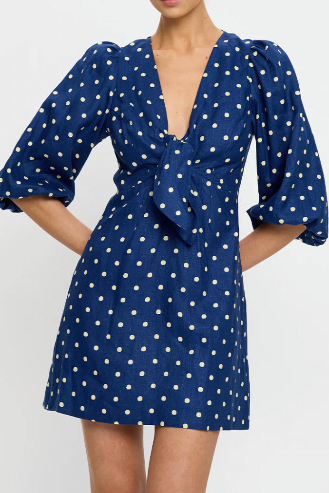 Lily Sleeved Mini Dress