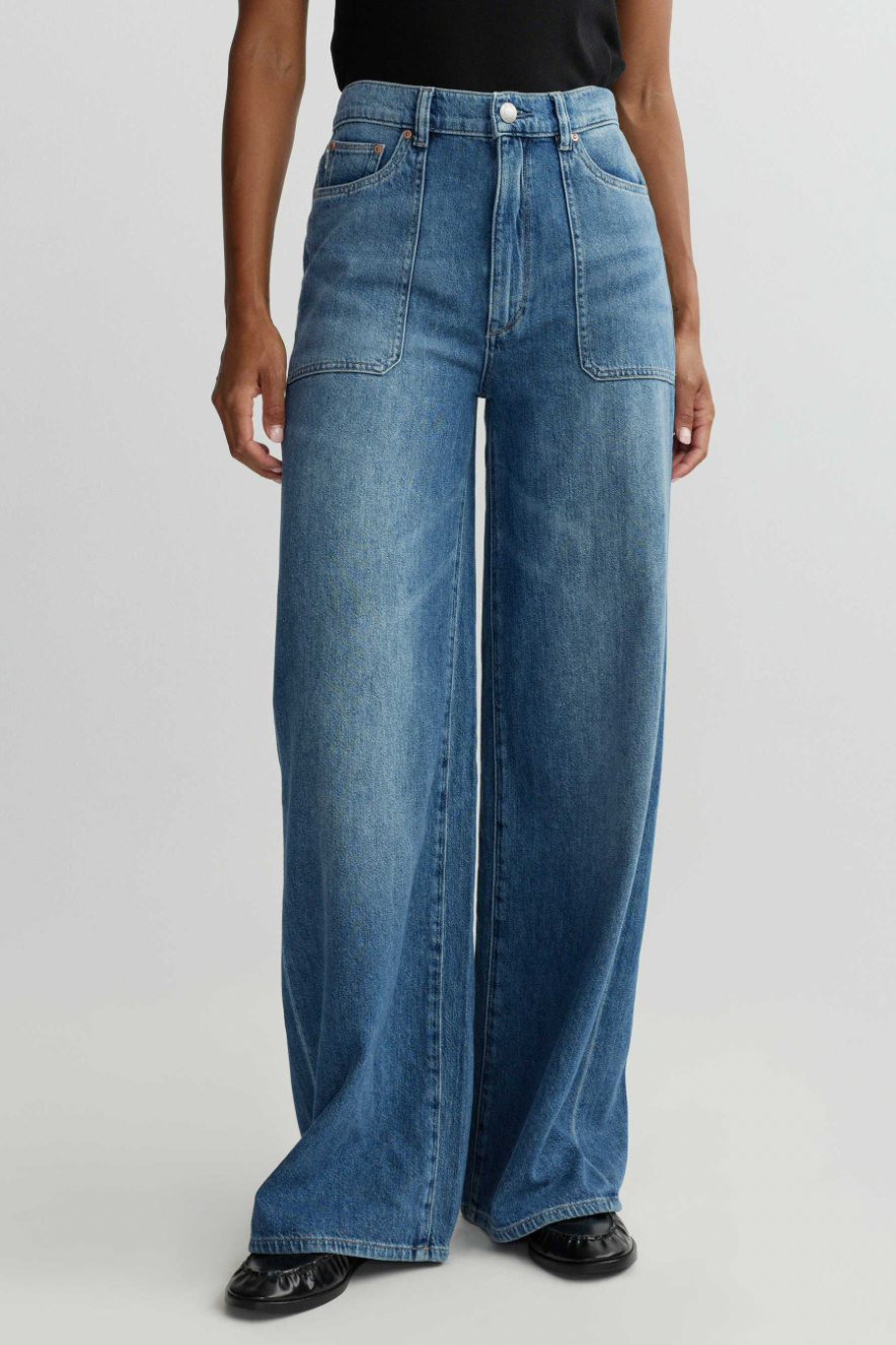 Hepburn Wide Leg High Rise 32"