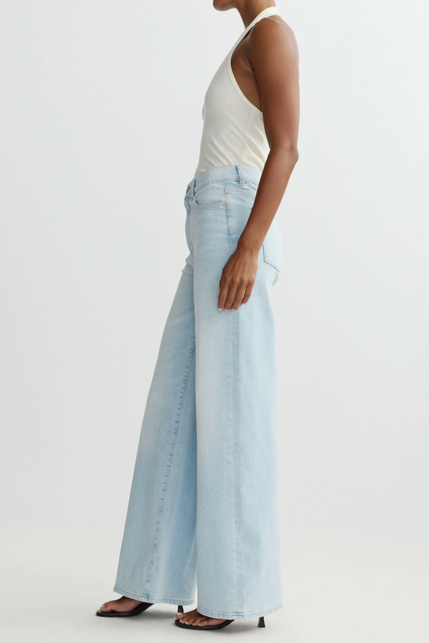 Hepburn Wide Leg High Rise 32" Jeans