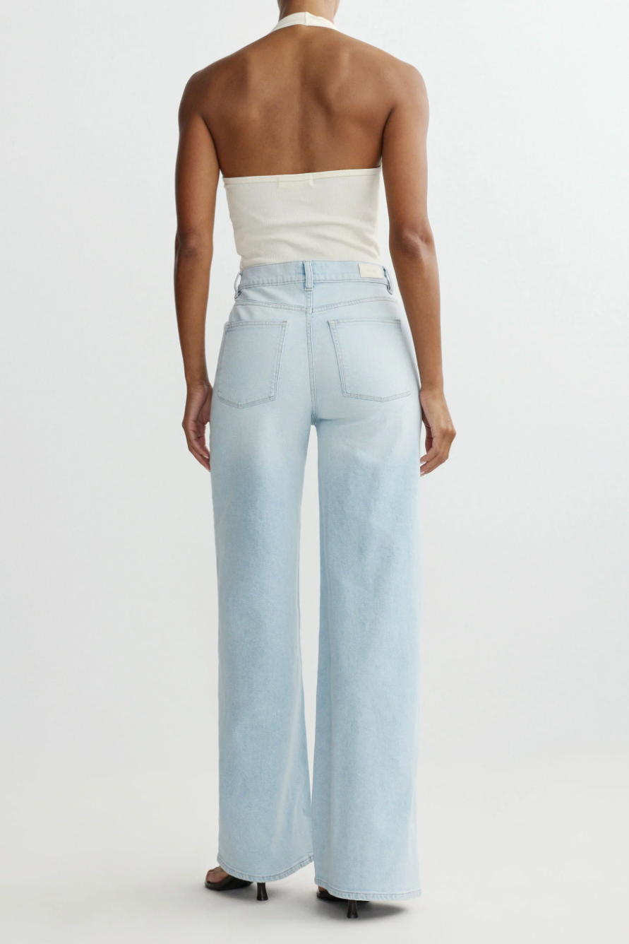 Hepburn Wide Leg High Rise 32" Jeans