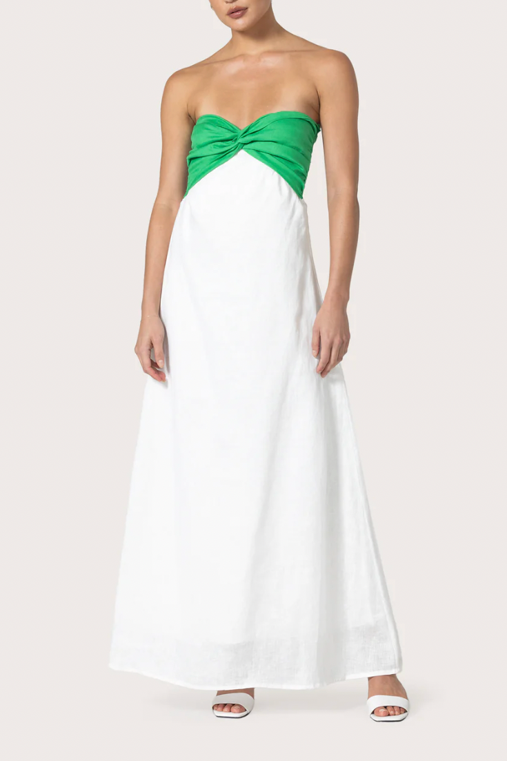 Melody Linen Maxi Dress