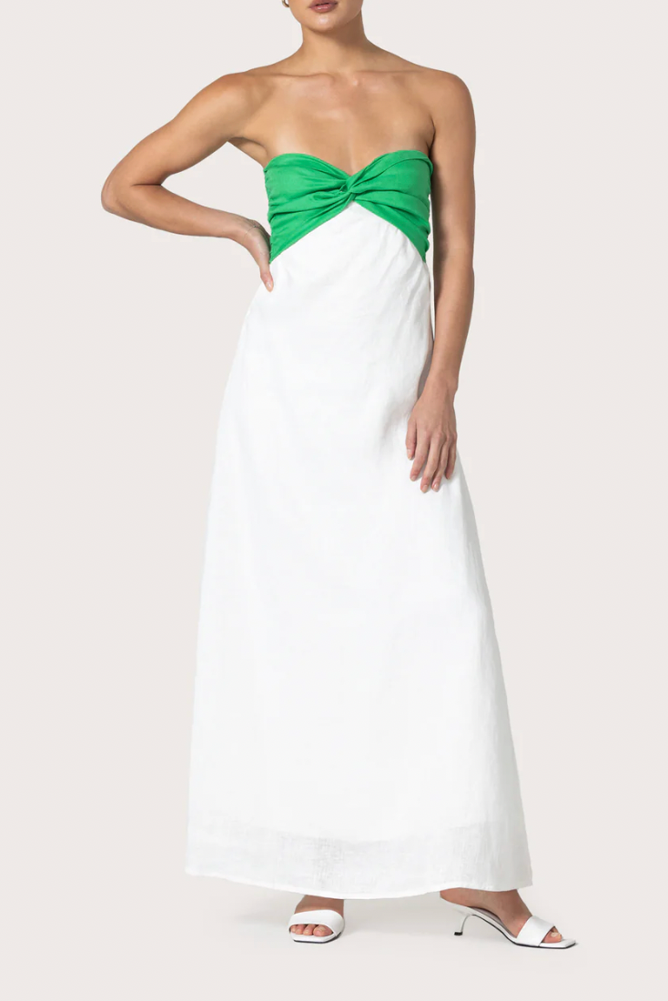 Melody Linen Maxi Dress