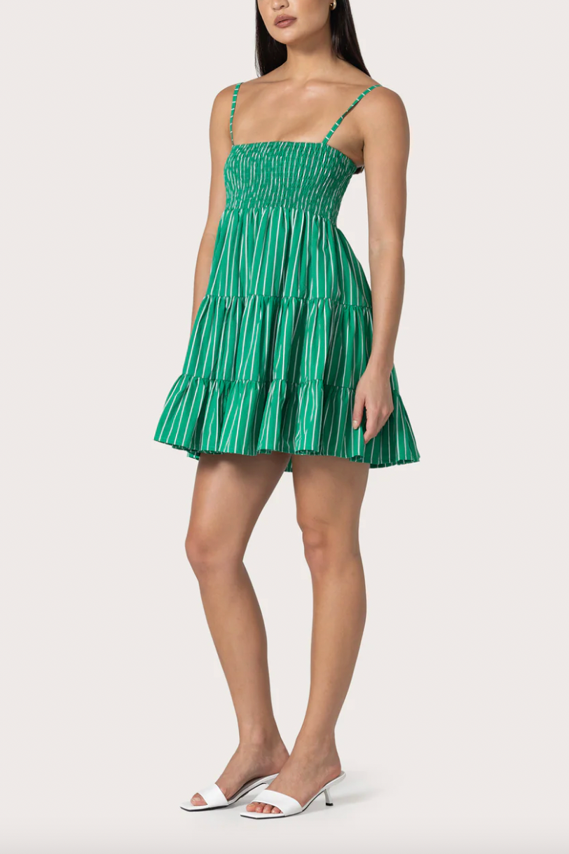 Evita Poplin Mini Dress