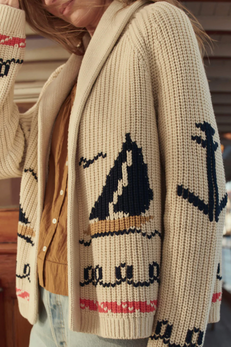 The Sailboat Lodge Cardigan