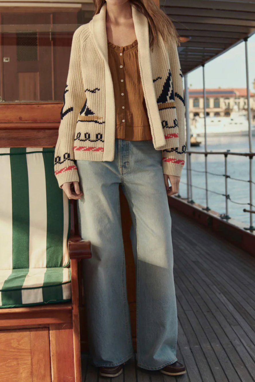 The Sailboat Lodge Cardigan