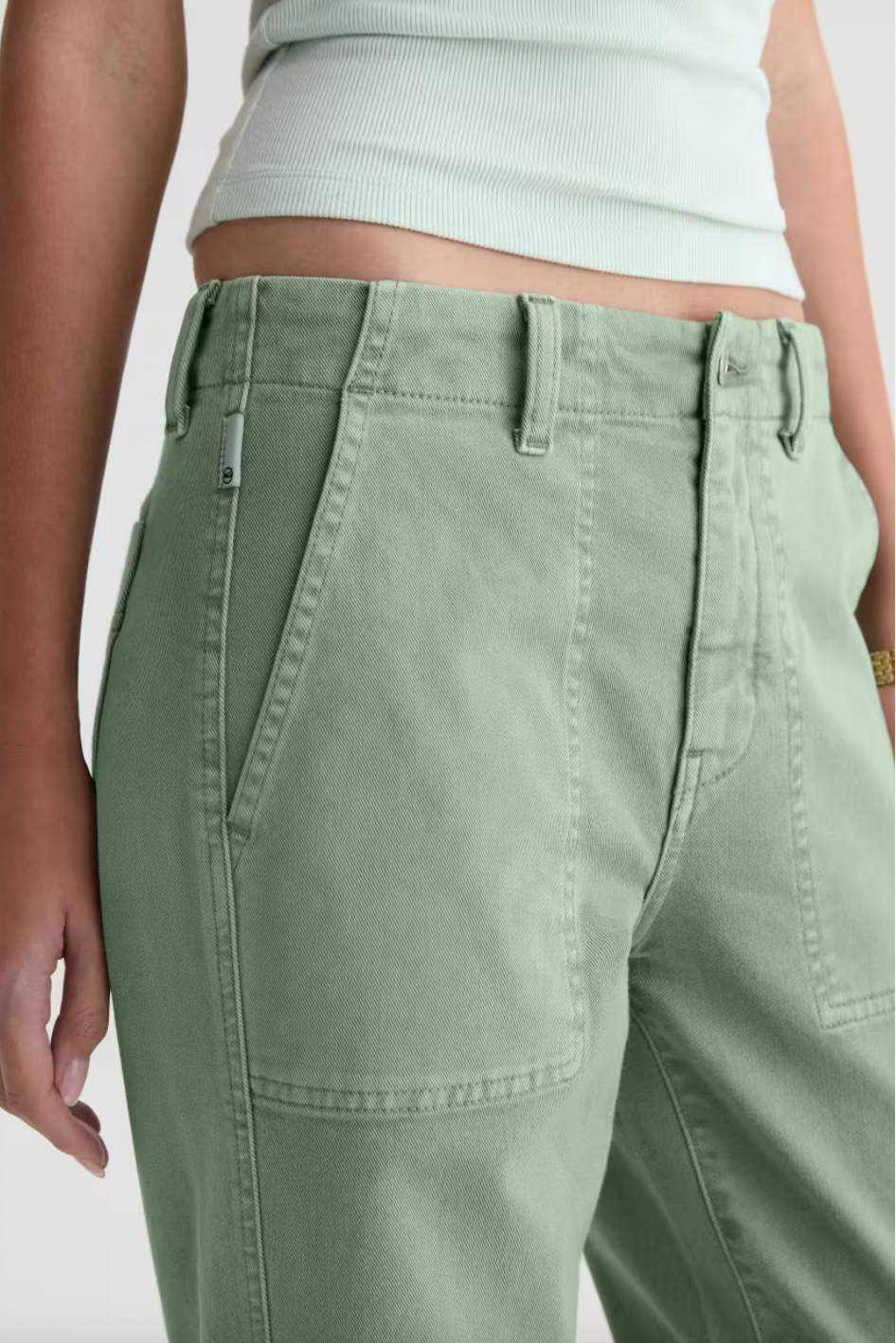 Analeigh Mid Rise Utility Pant