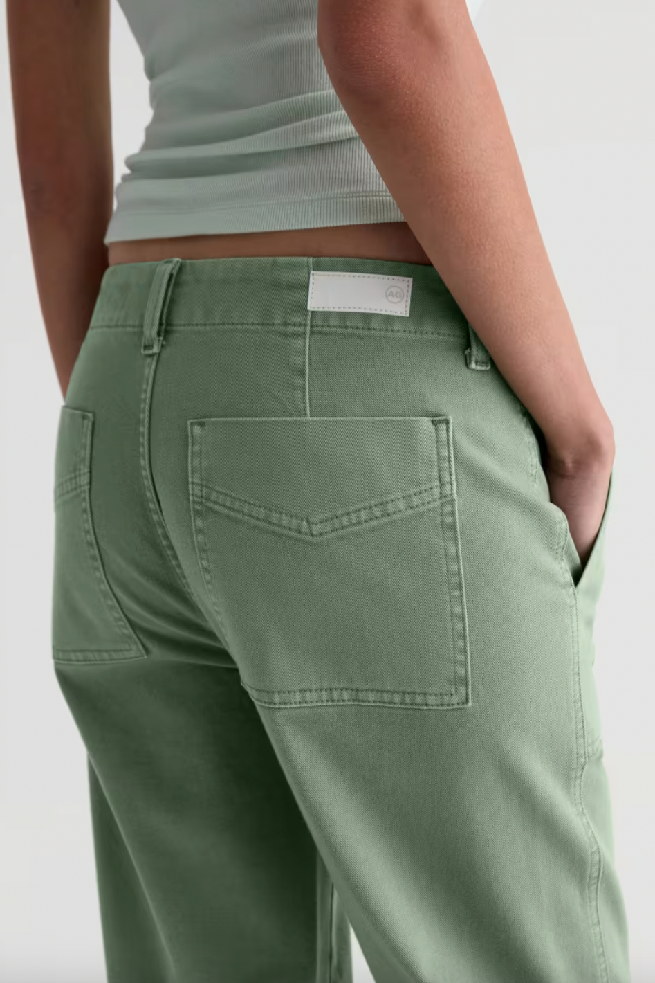 Analeigh Mid Rise Utility Pant