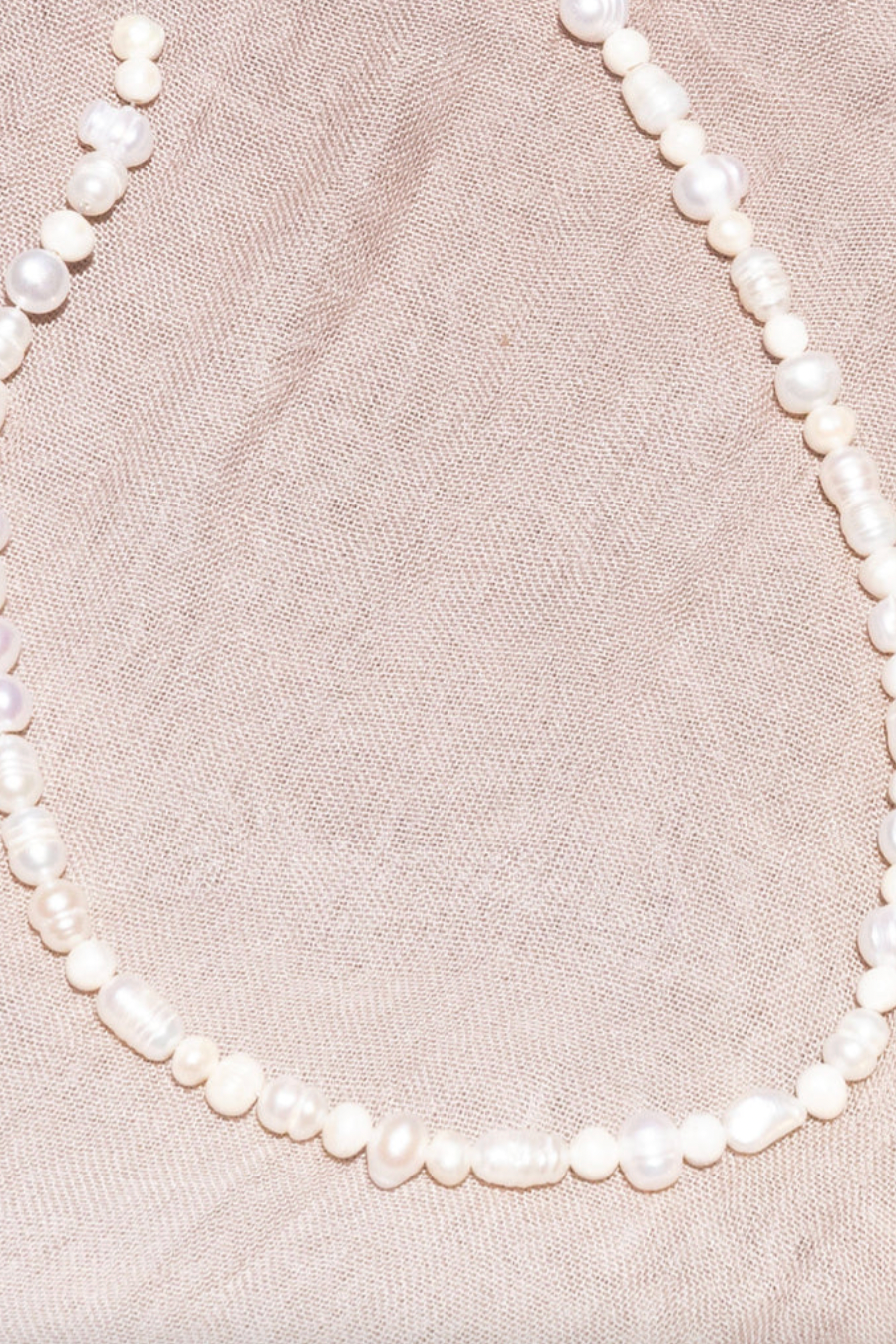 River Necklace - Pearl