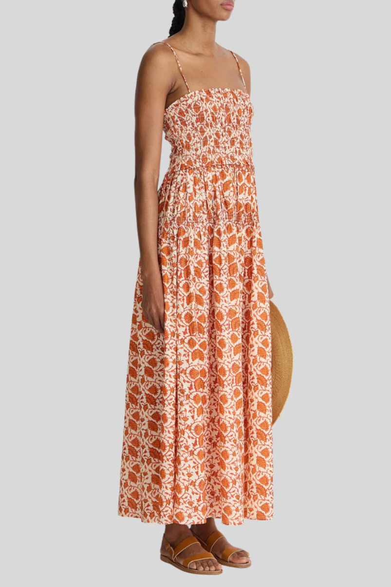 Laloux Smocked Maxi