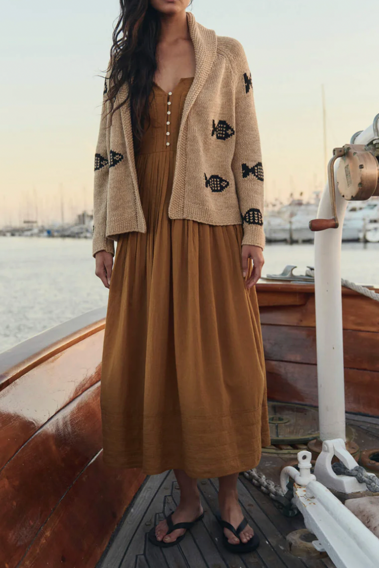 The Swimming Fish Lodge Cardigan