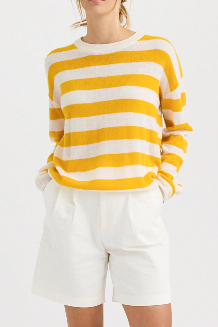 Sloane Cashmere Boxy Pullover