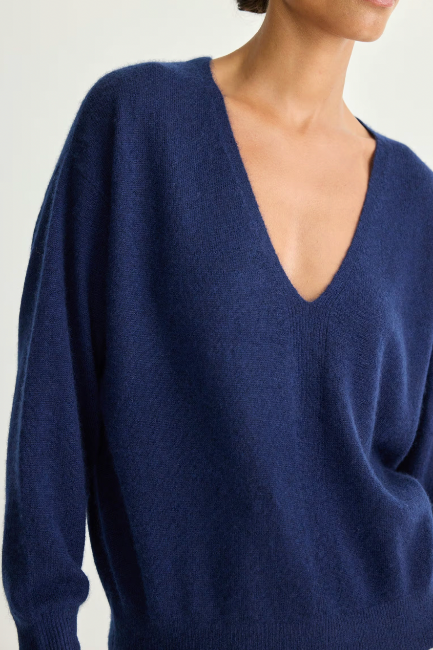 Softest Silk Cashmere V-Neck