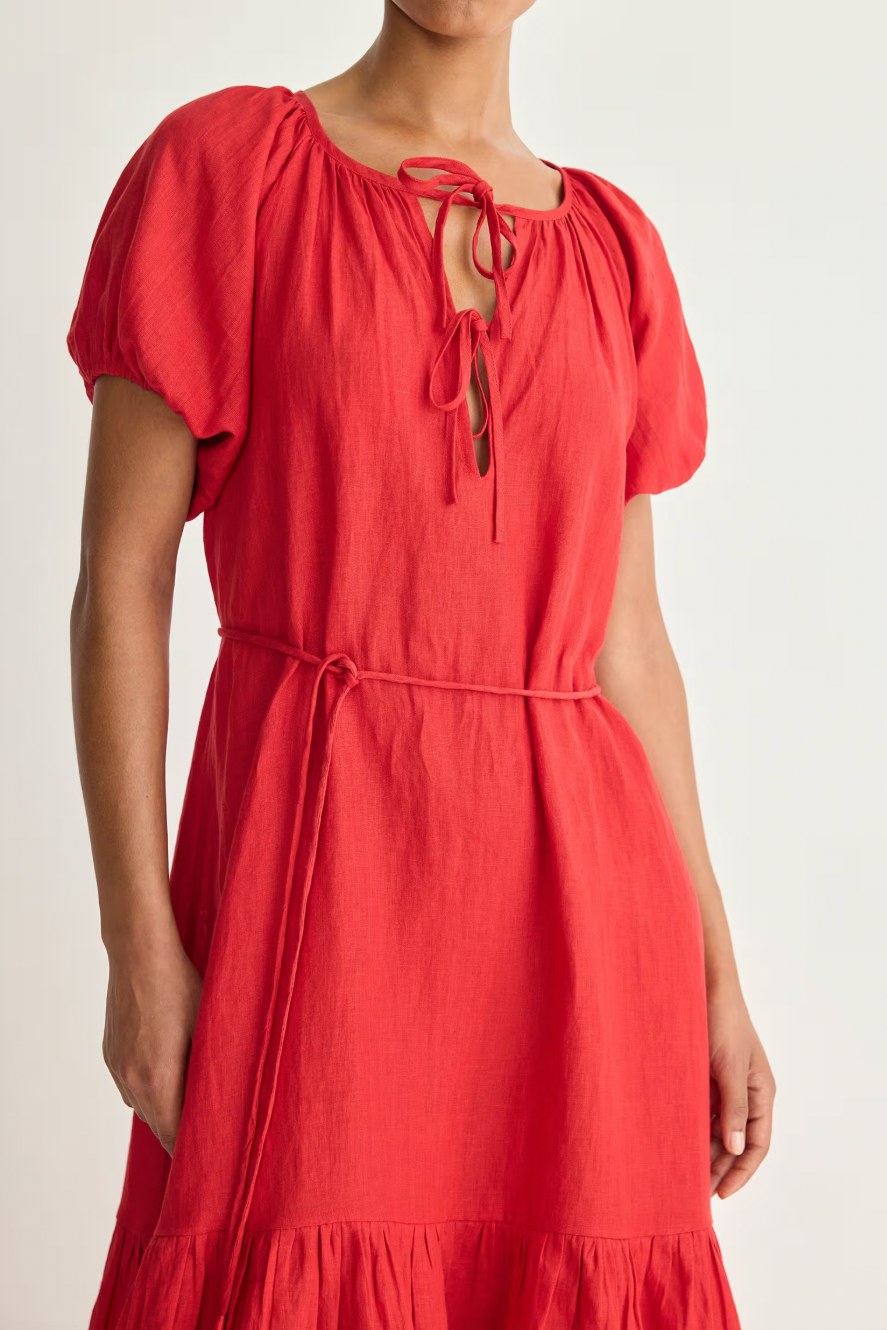 Dita Front Tie Maxi Dress