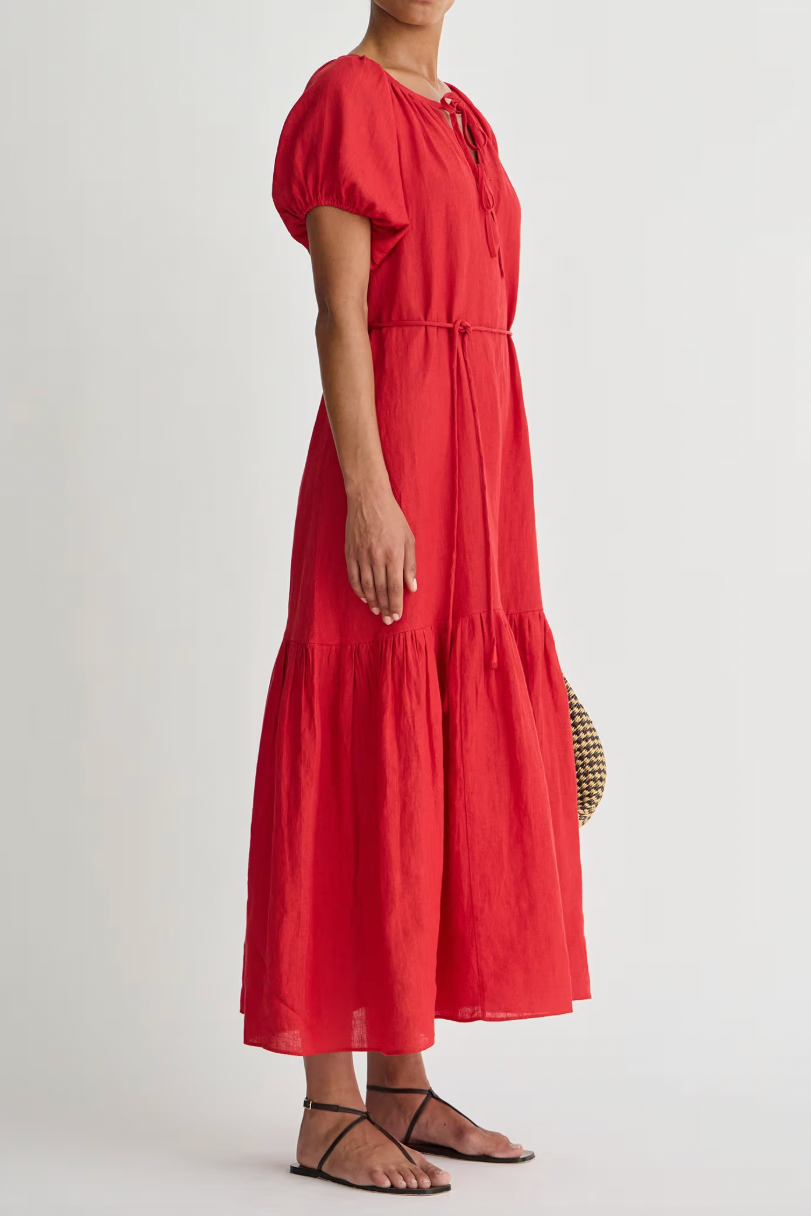 Dita Front Tie Maxi Dress