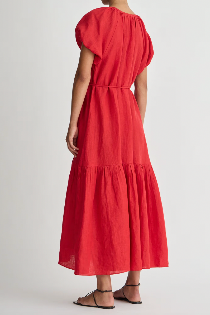 Dita Front Tie Maxi Dress