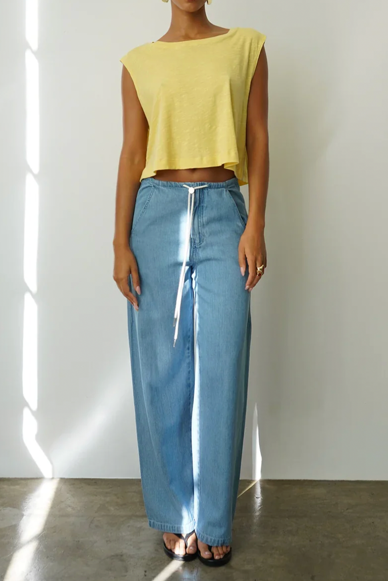 Dusty Soft Denim Pant
