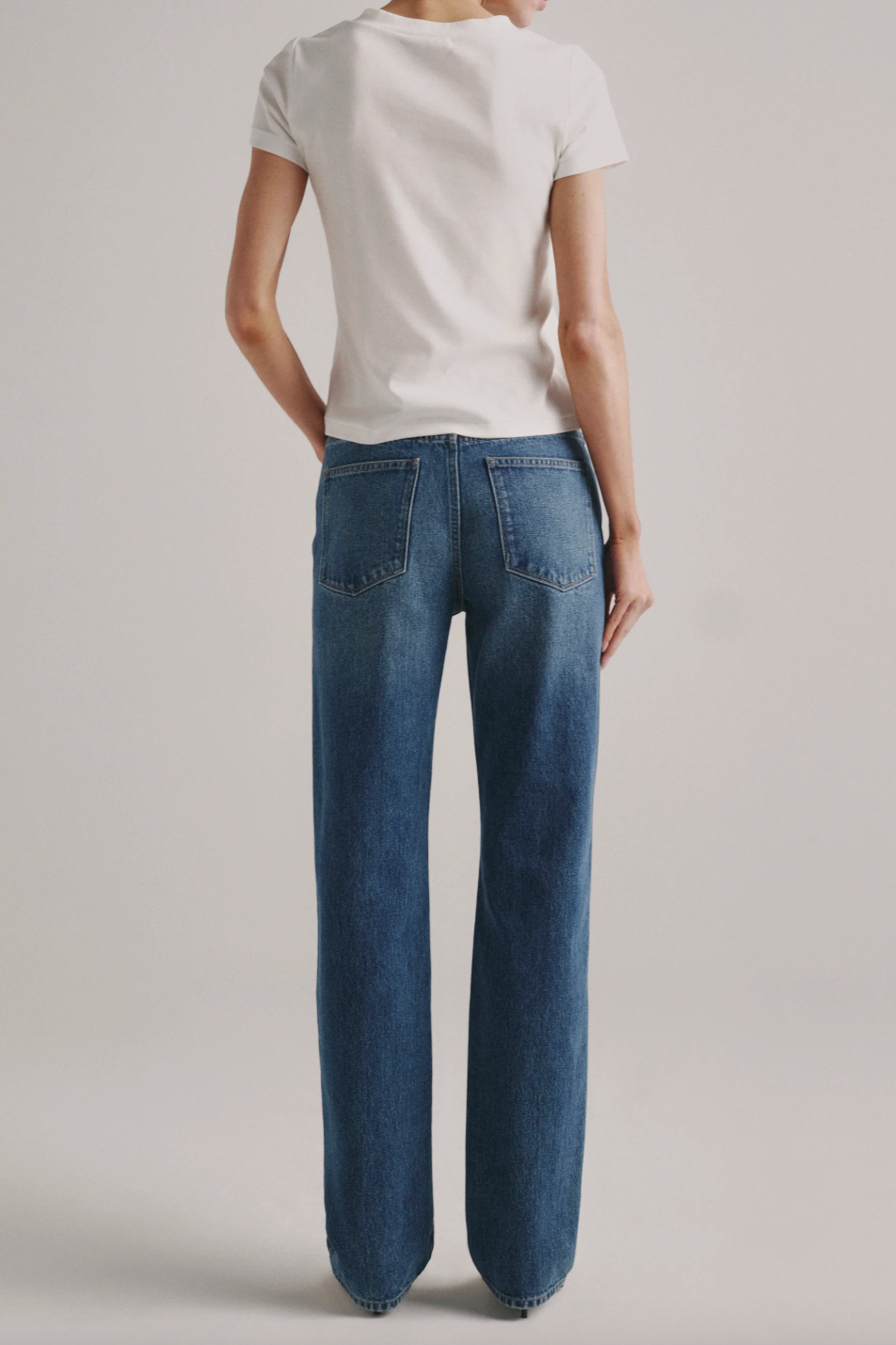 Shrunken Tee V Neck