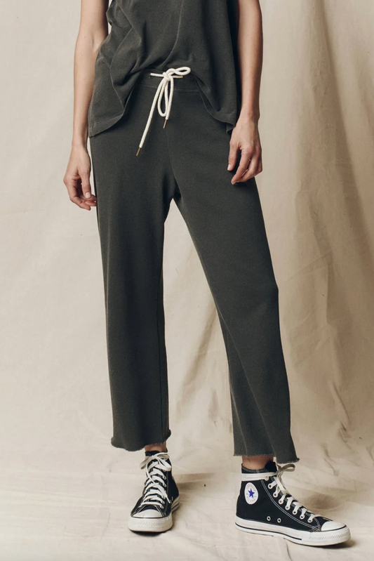 The Wide Cropped Sweatpant