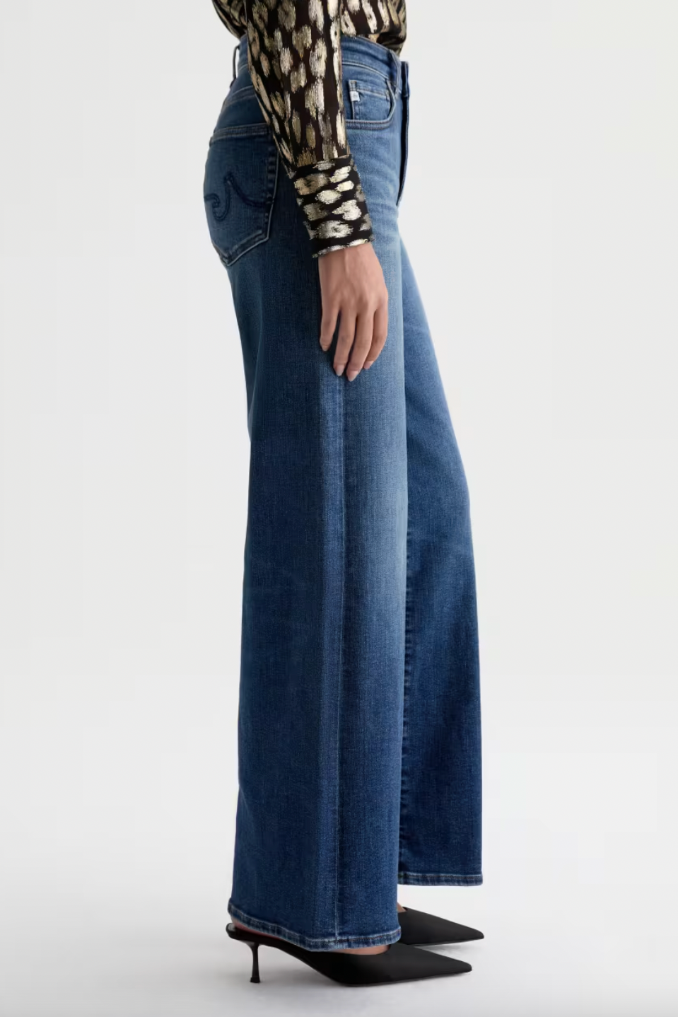 Saige Wide Leg Jean