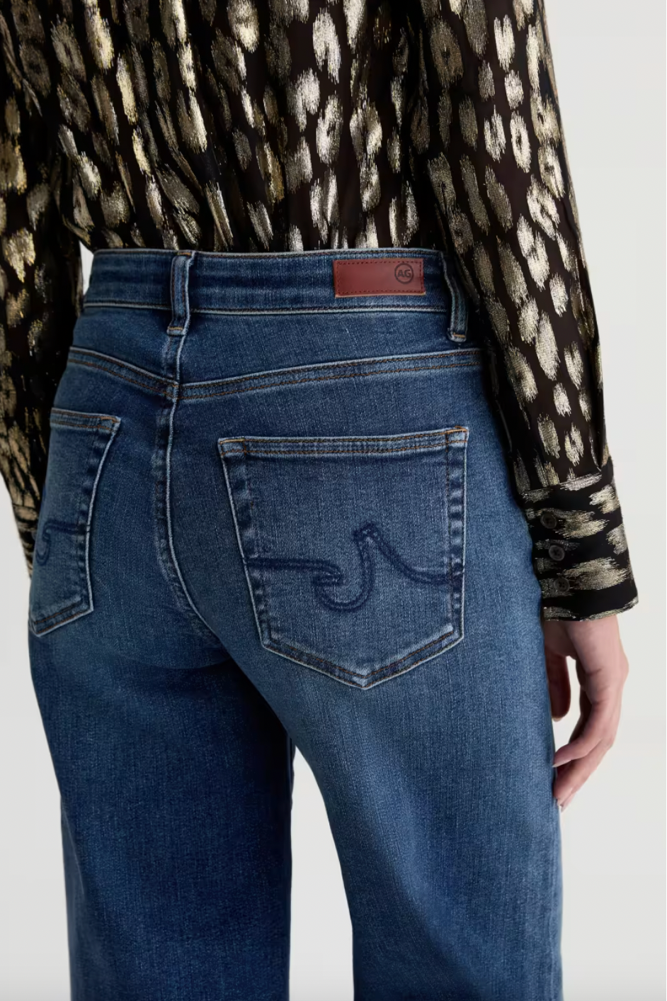 Saige Wide Leg Jean