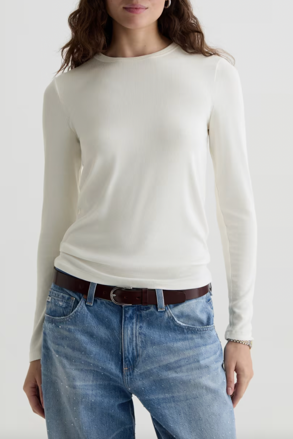 Julia Ribbed Long Sleeve